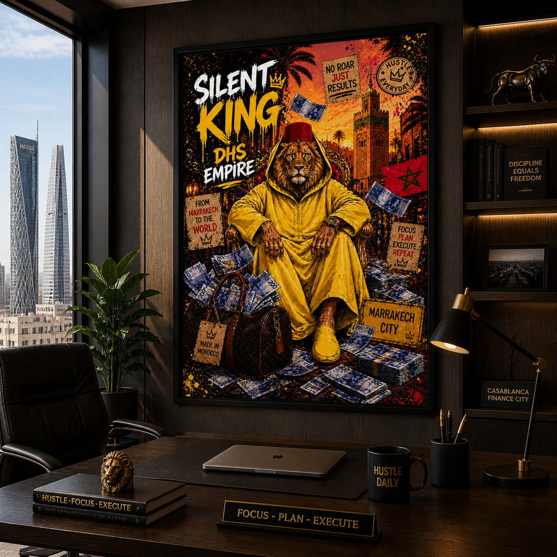 KOLORS artwork room mockup