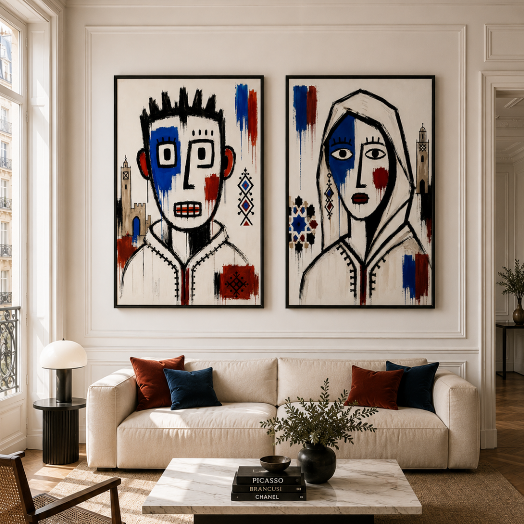 Moroccan Art Duo - - Figurines duo