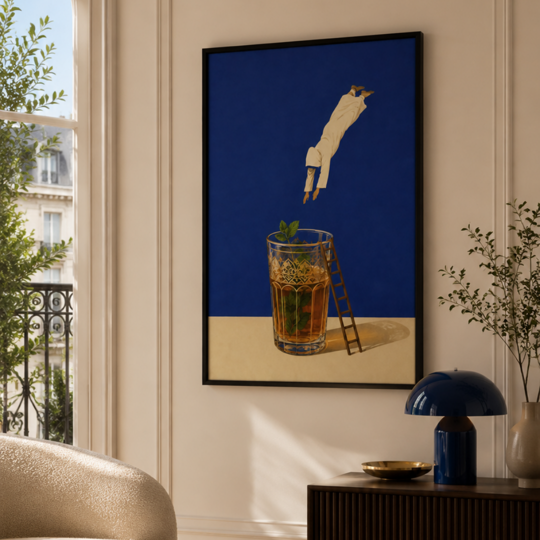 KOLORS artwork room mockup
