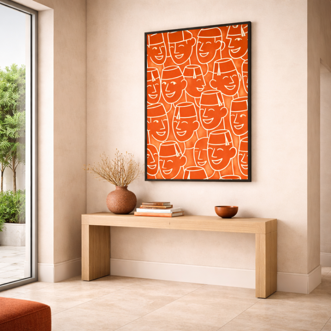 KOLORS artwork room mockup