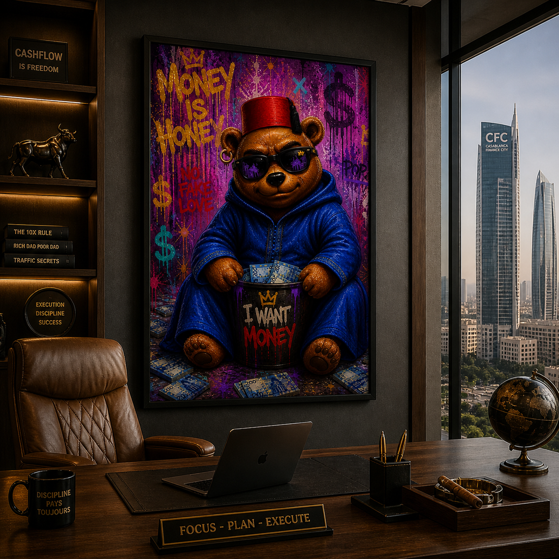 KOLORS artwork room mockup
