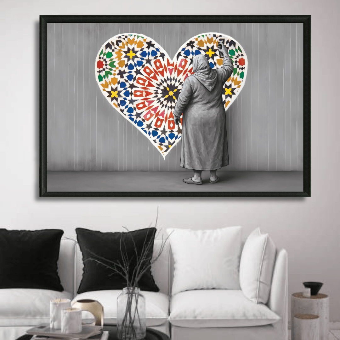 KOLORS artwork room mockup