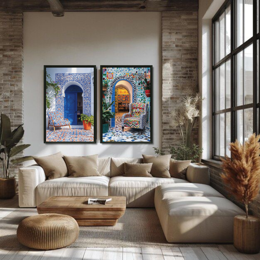 KOLORS artwork room mockup