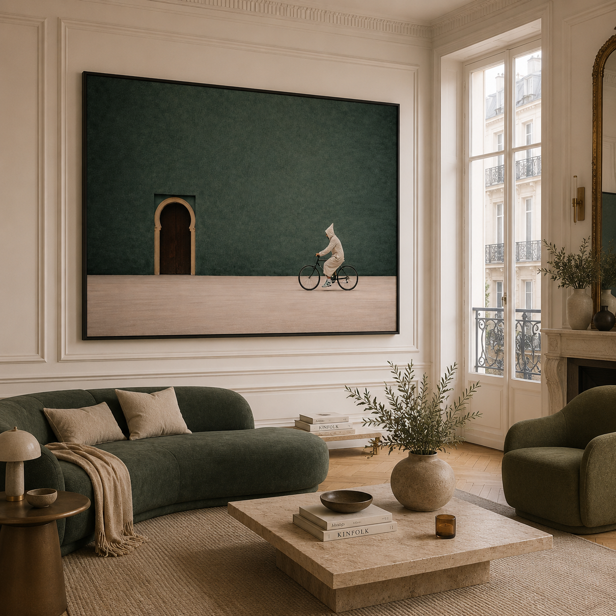 KOLORS artwork room mockup