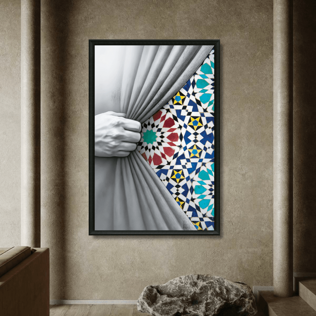 KOLORS artwork room mockup