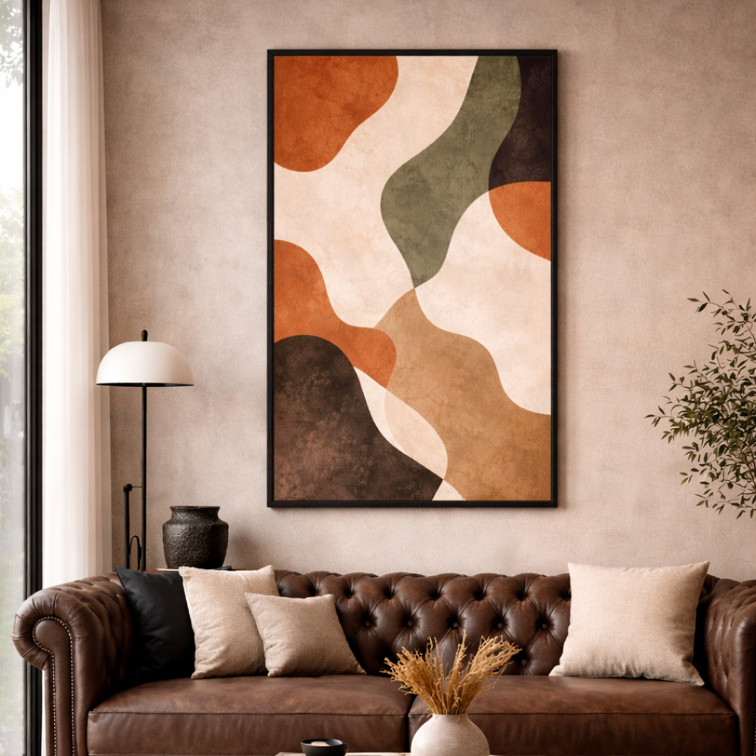 KOLORS artwork room mockup