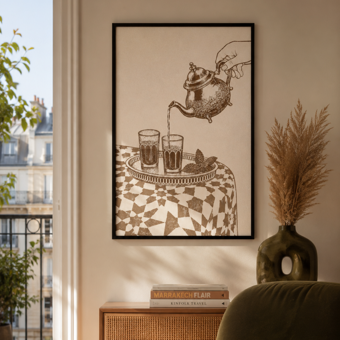 KOLORS artwork room mockup