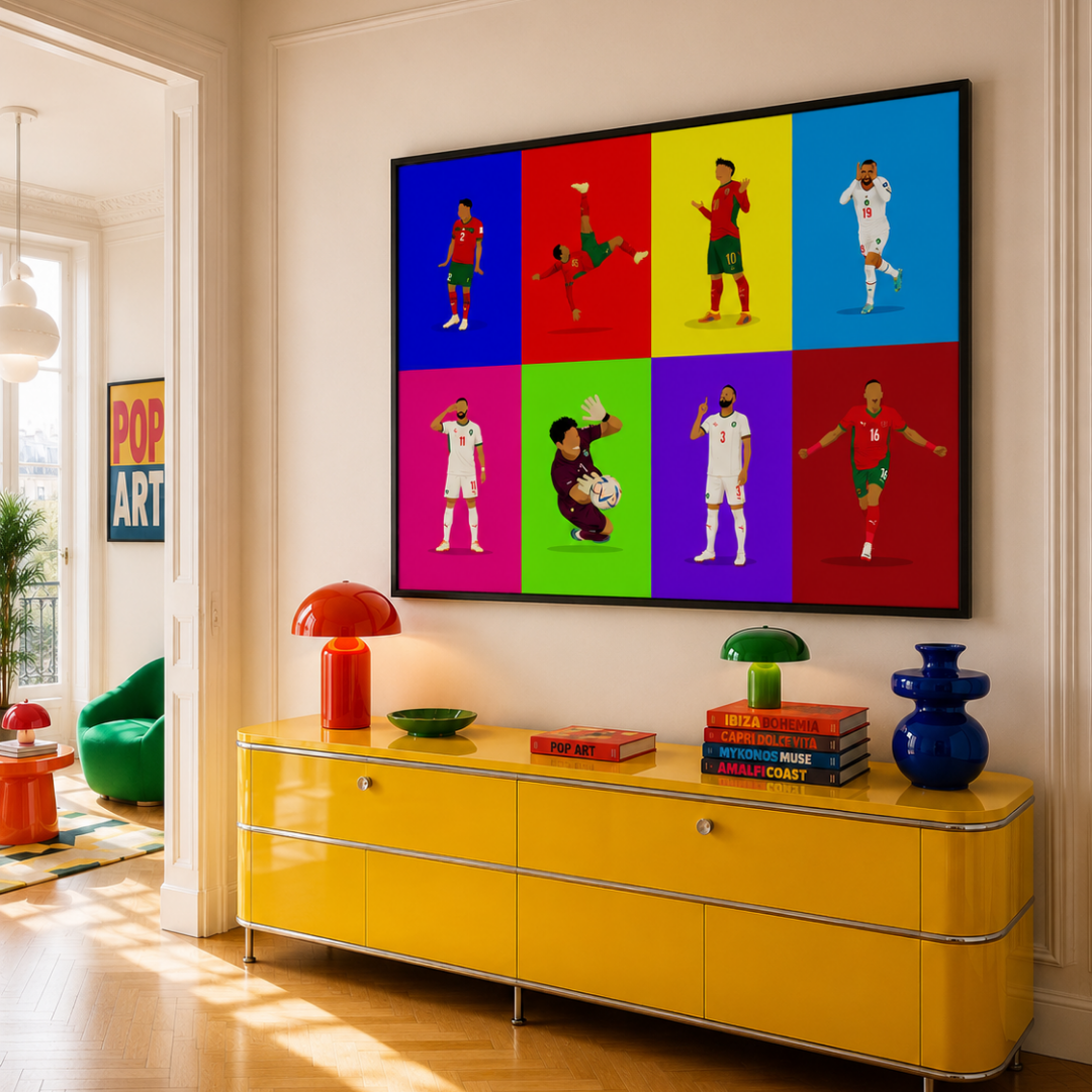 KOLORS artwork room mockup