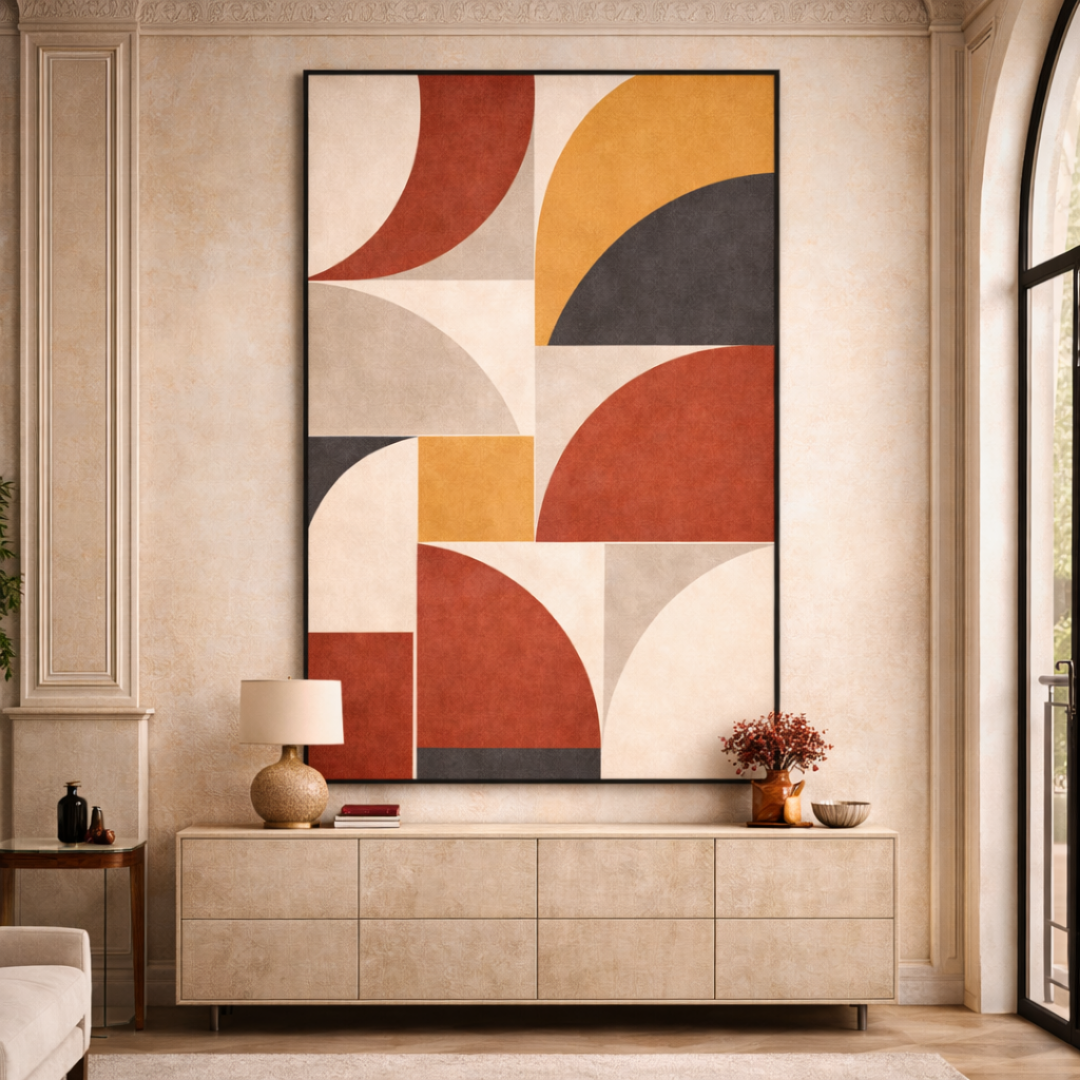 KOLORS artwork room mockup