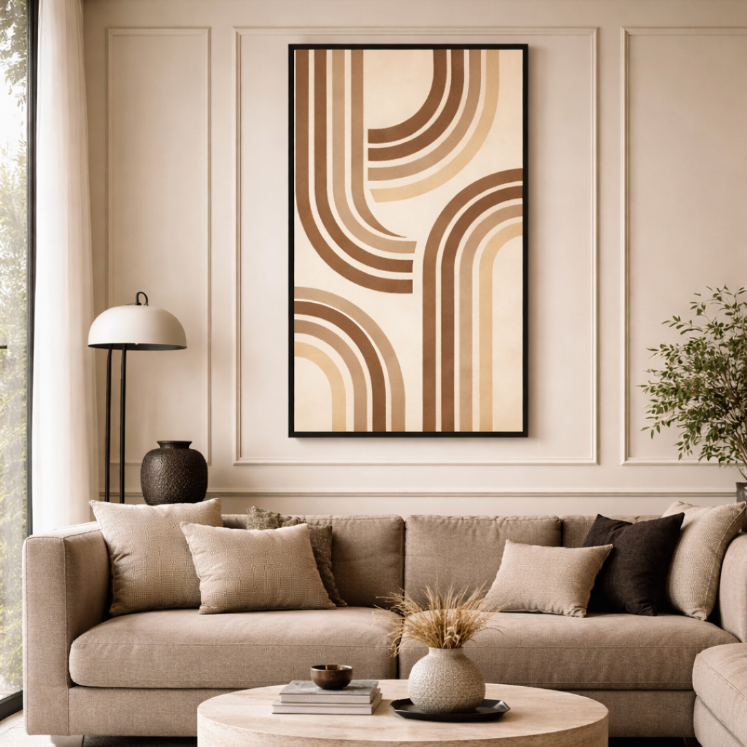 KOLORS artwork room mockup