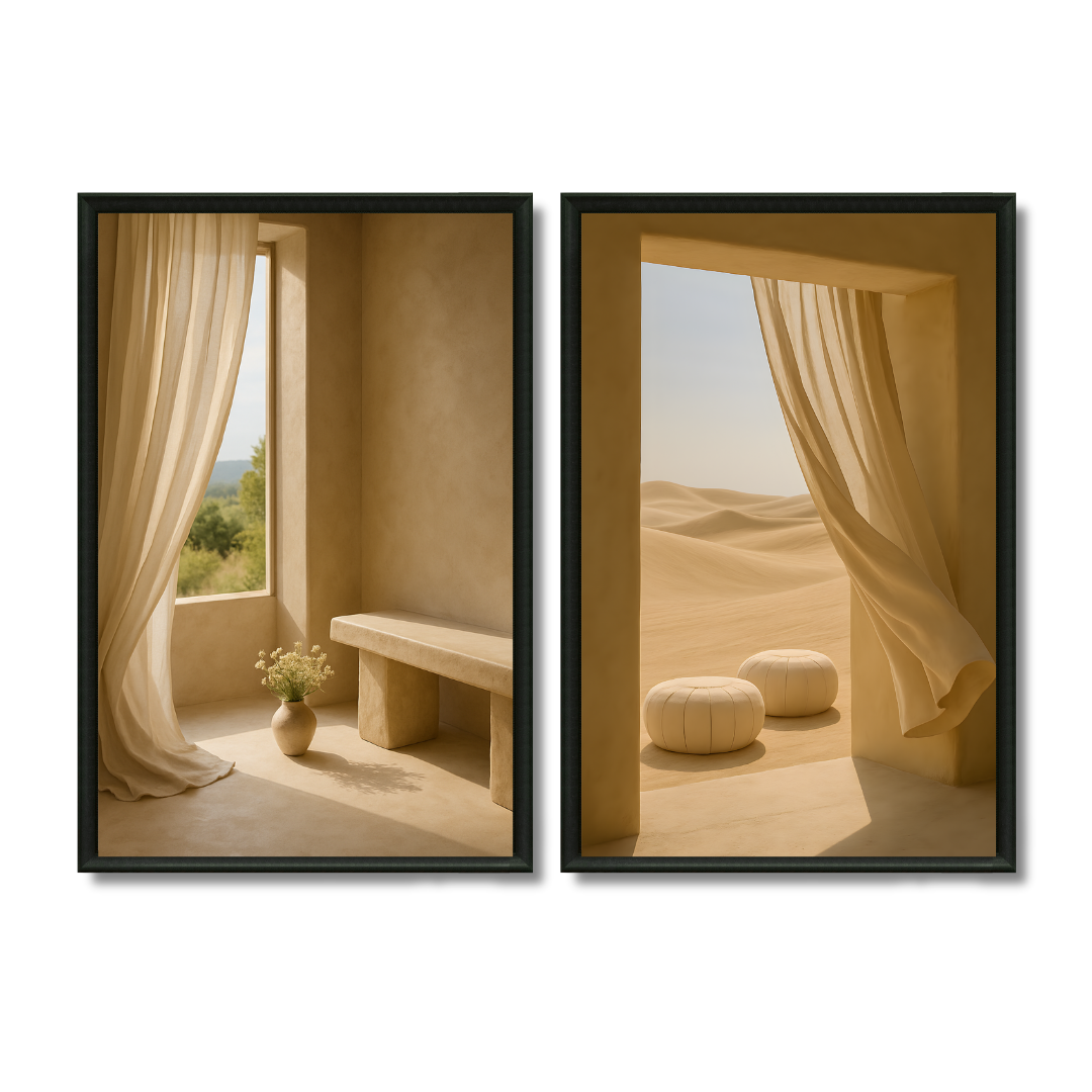 Moroccan Art Duo - Desert vie