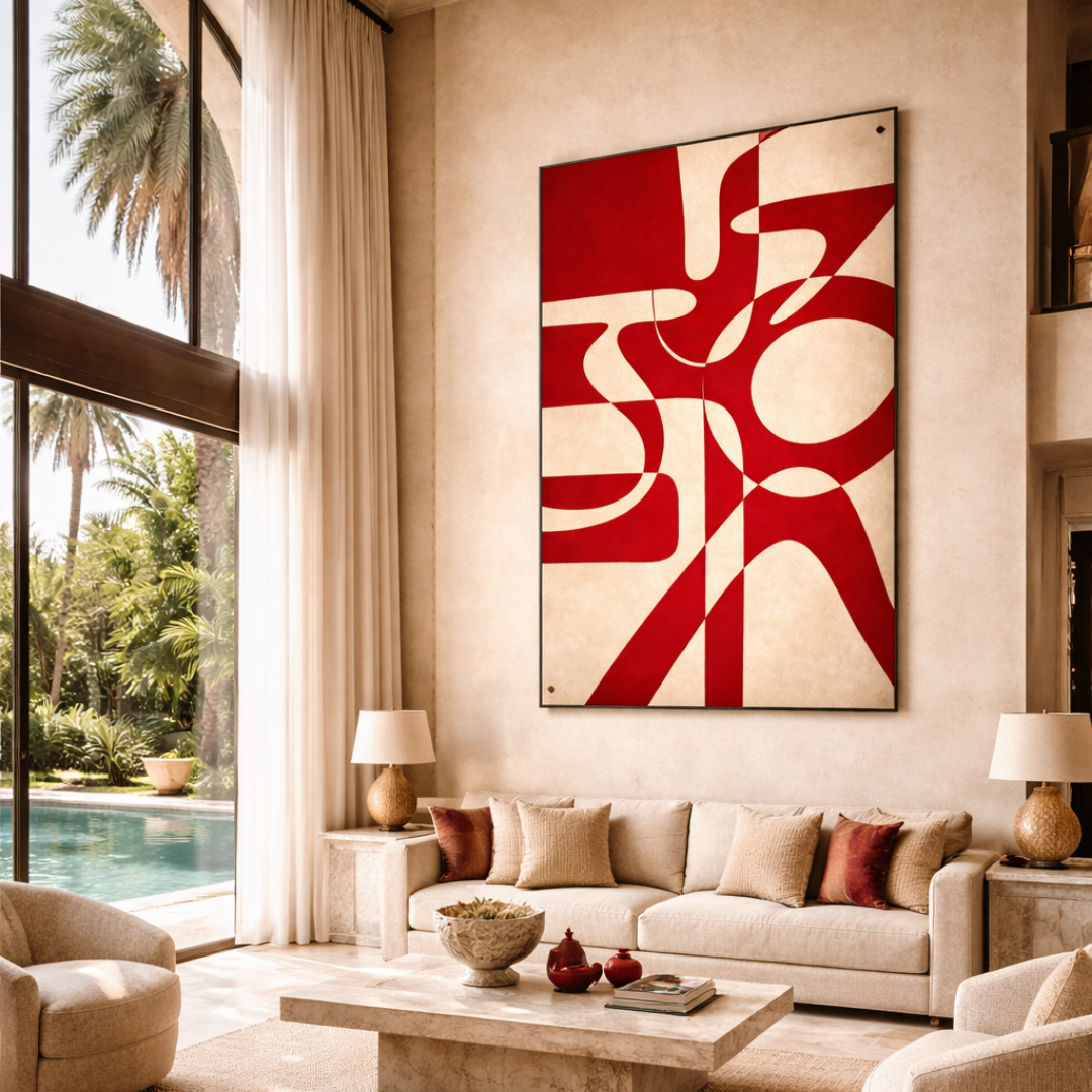 KOLORS artwork room mockup