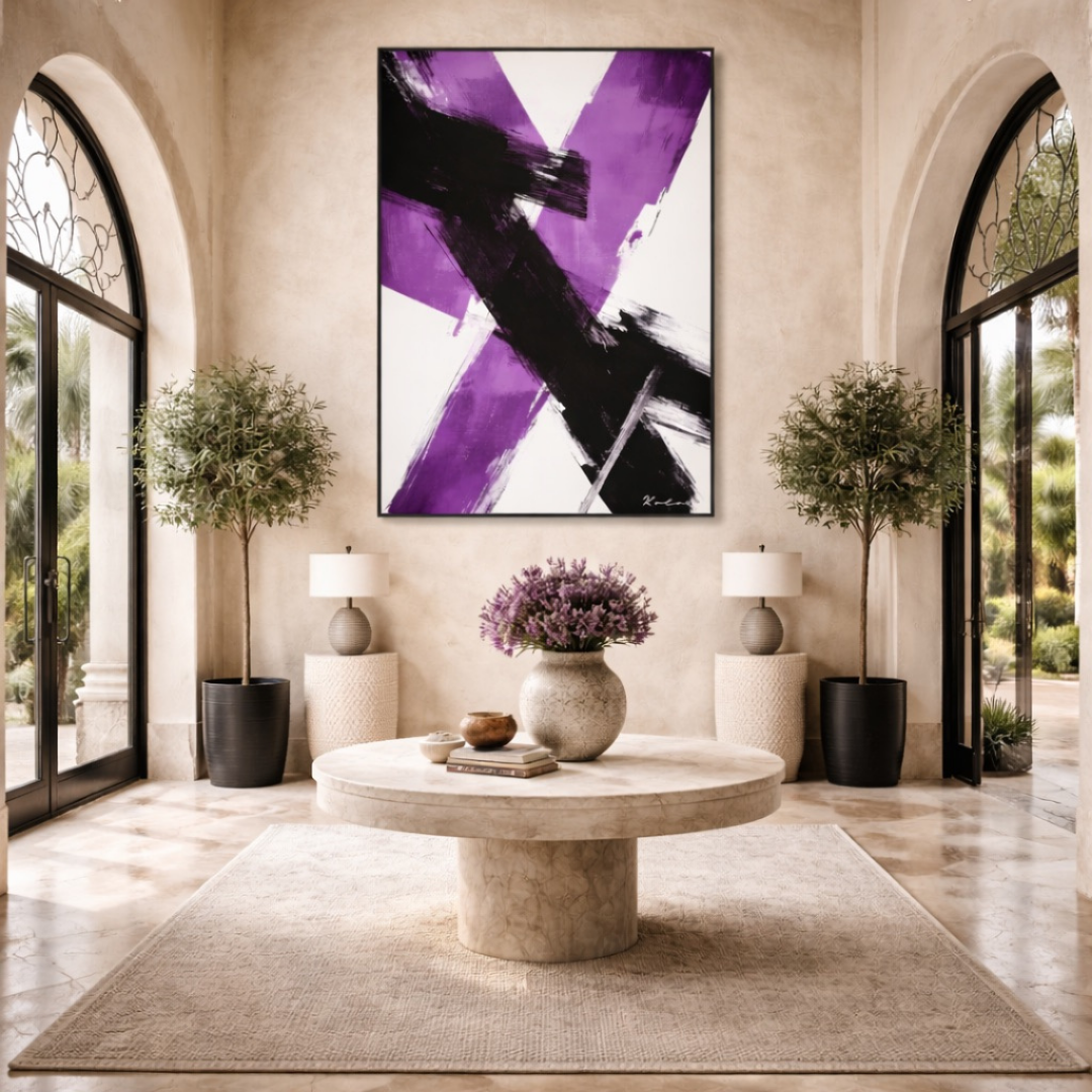 KOLORS artwork room mockup