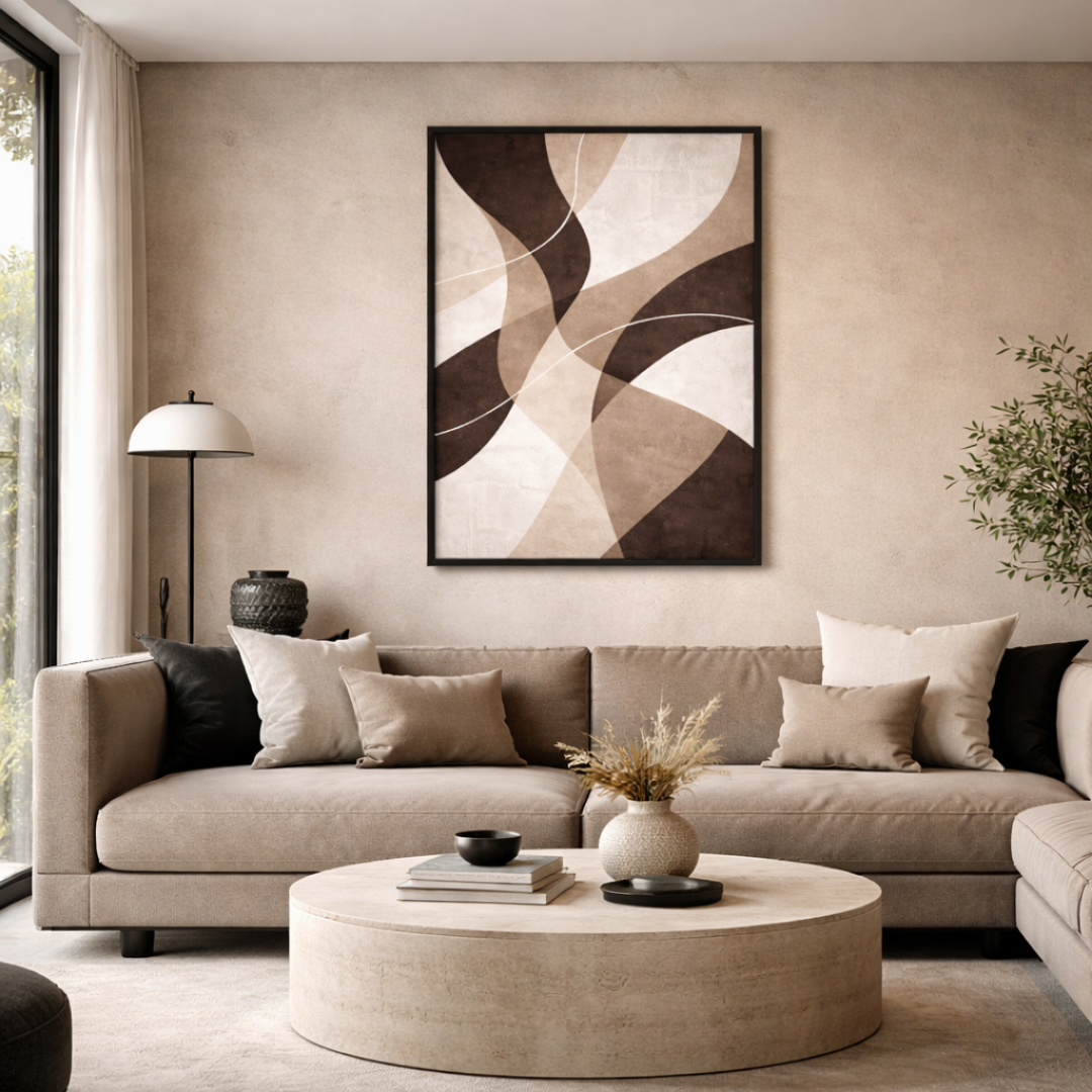 KOLORS artwork room mockup