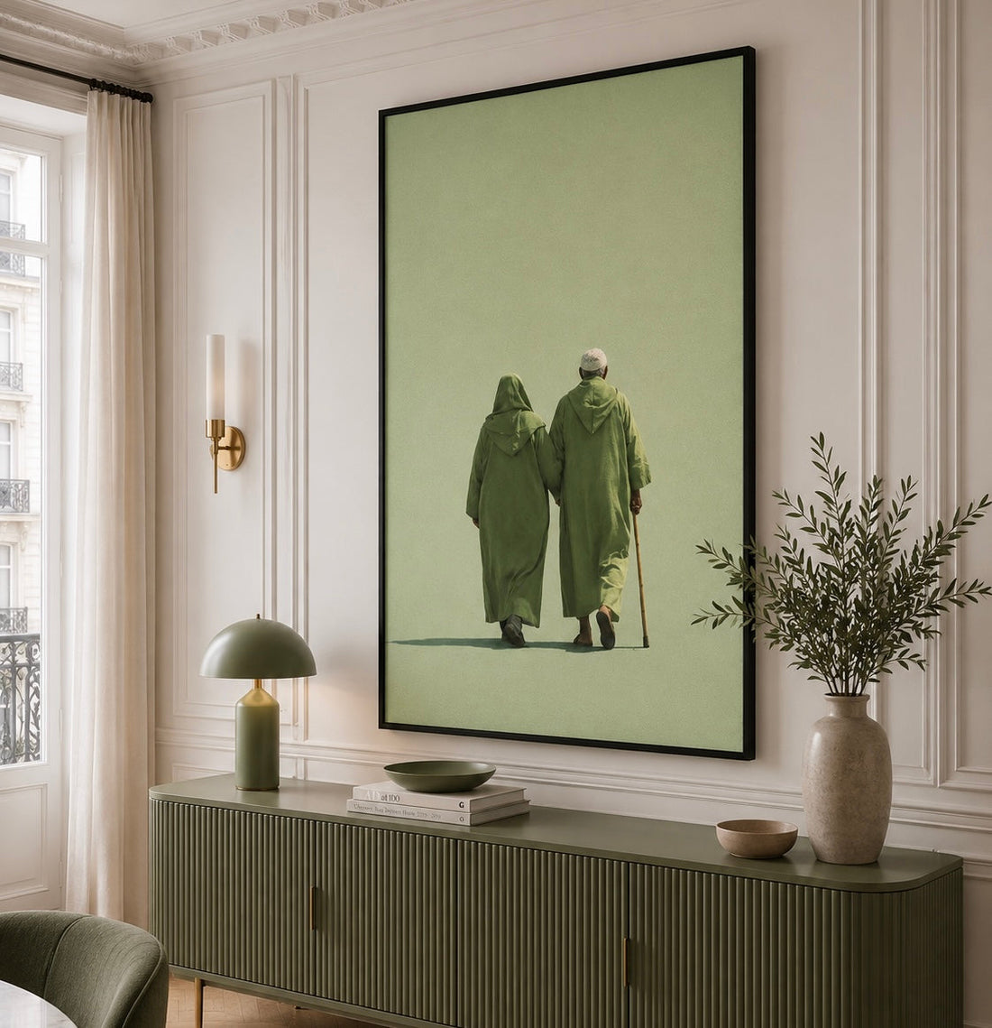 KOLORS artwork room mockup