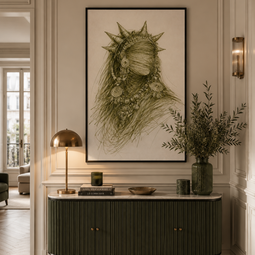 KOLORS artwork room mockup