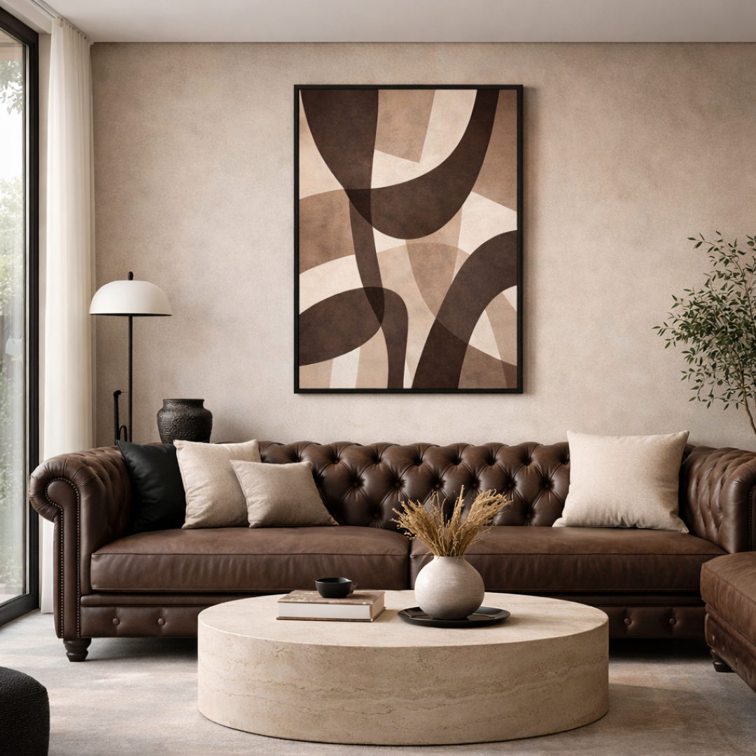 KOLORS artwork room mockup