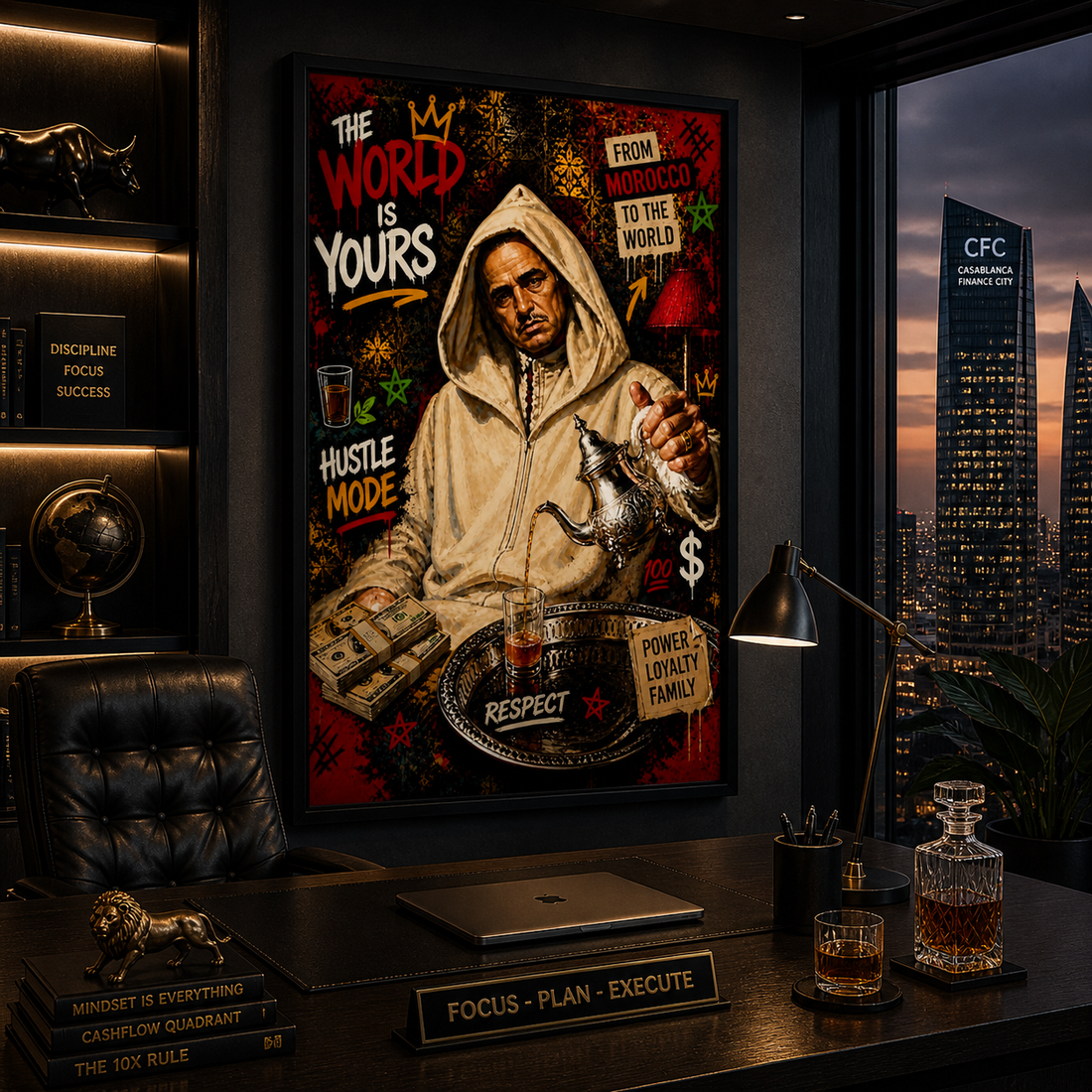 KOLORS artwork room mockup