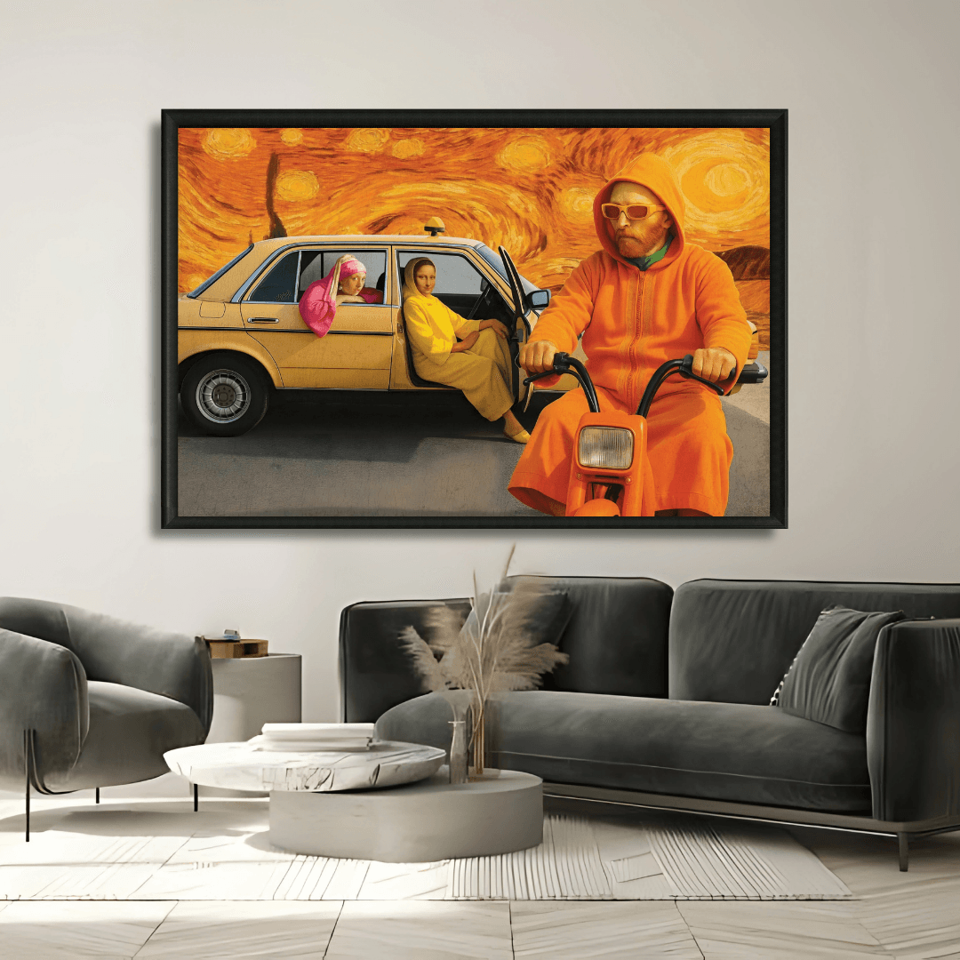 KOLORS artwork room mockup