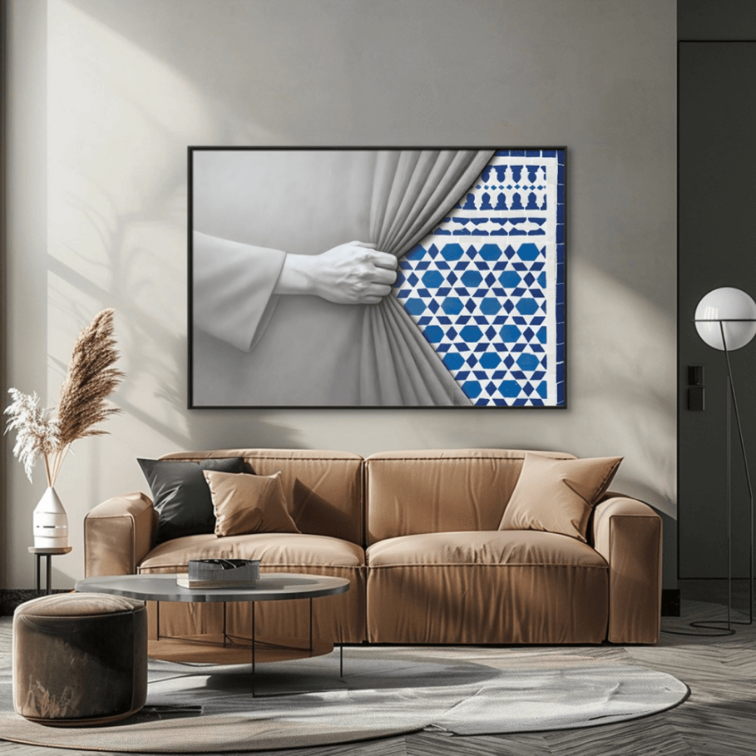 KOLORS artwork room mockup
