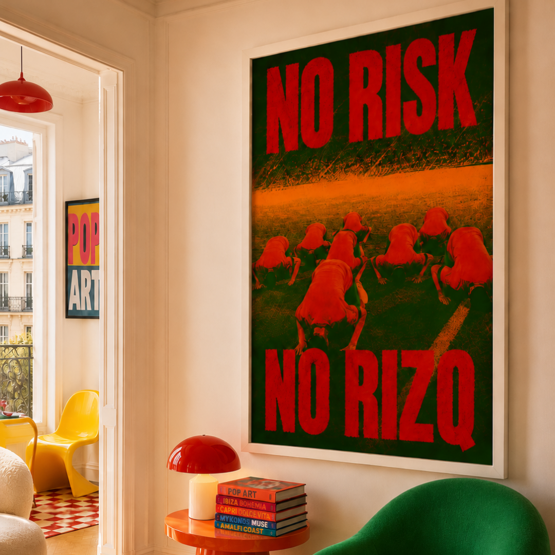 KOLORS artwork room mockup