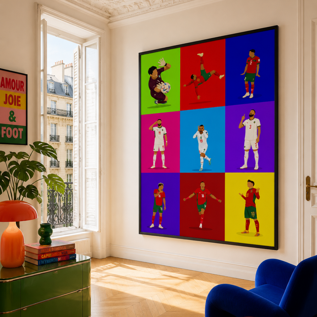 KOLORS artwork room mockup