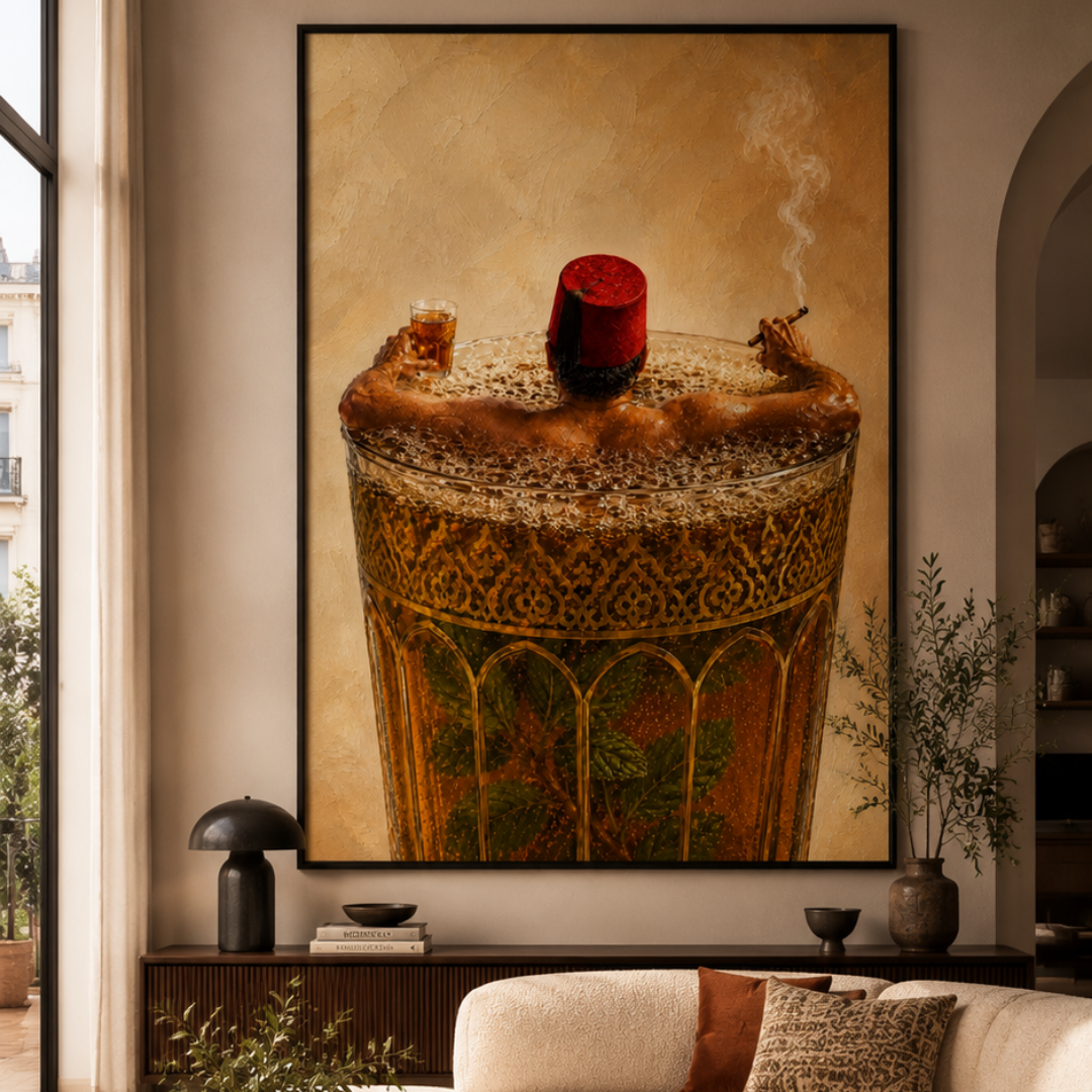 KOLORS artwork room mockup