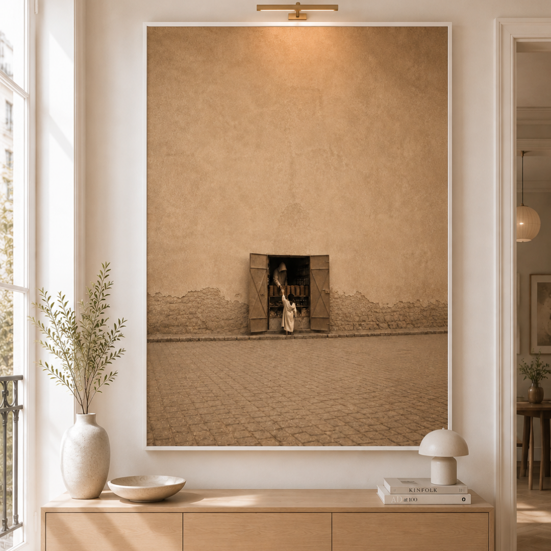 KOLORS artwork room mockup