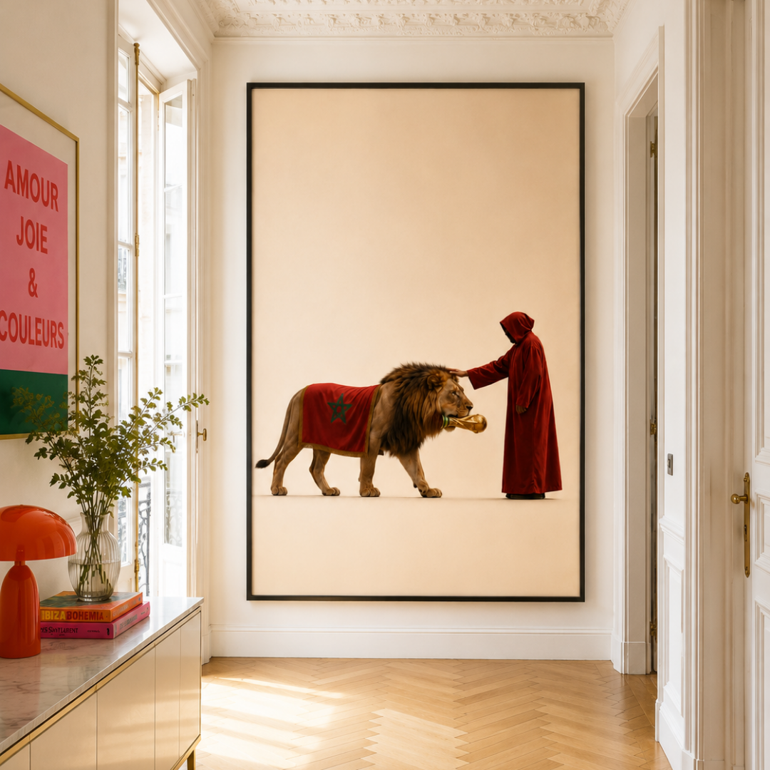 KOLORS artwork room mockup