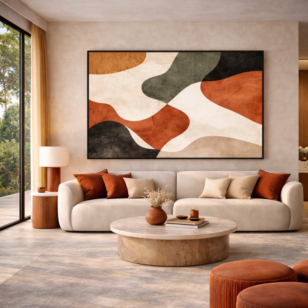 KOLORS artwork room mockup