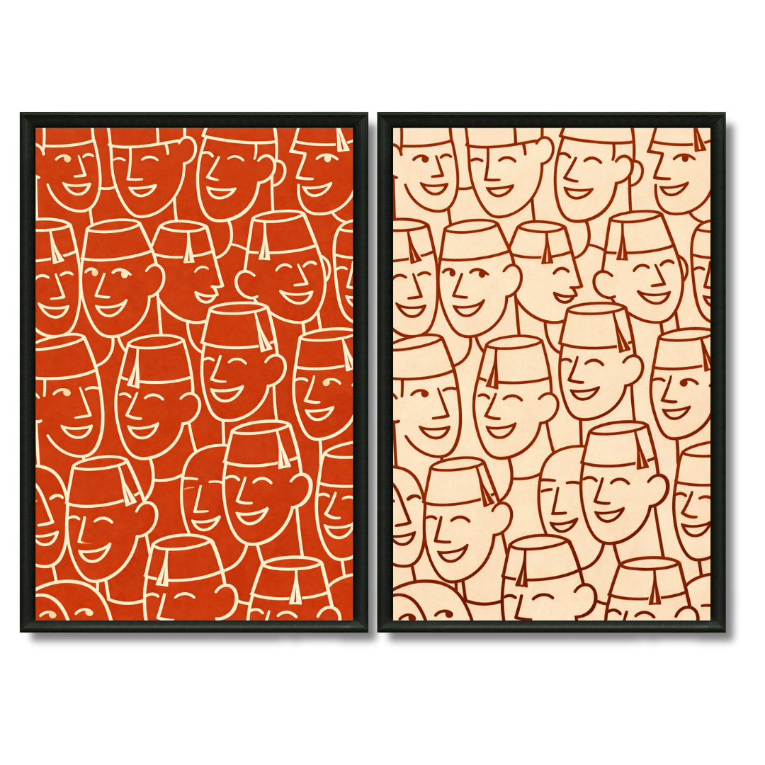 KOLORS artwork room mockup