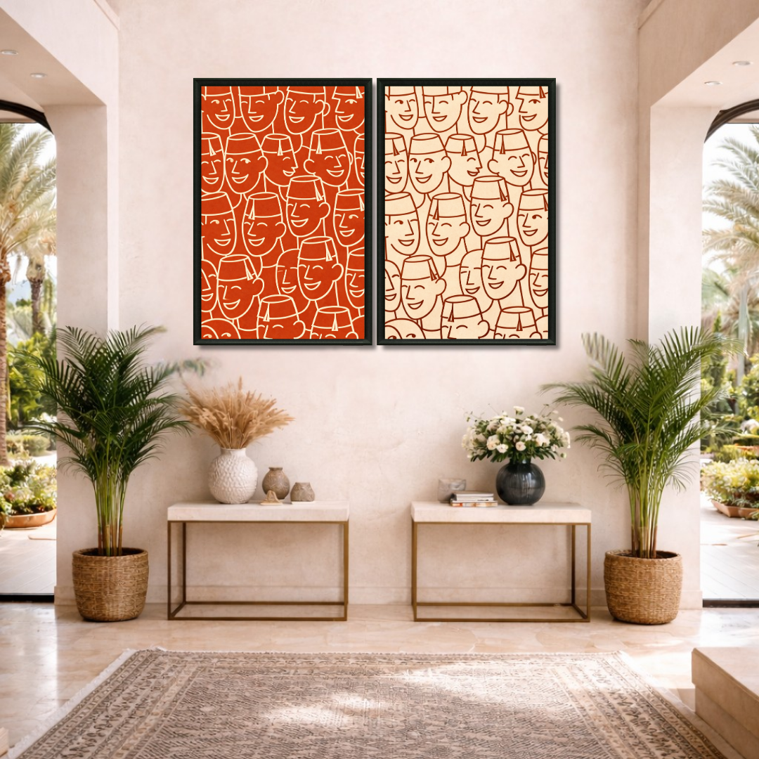 KOLORS artwork room mockup