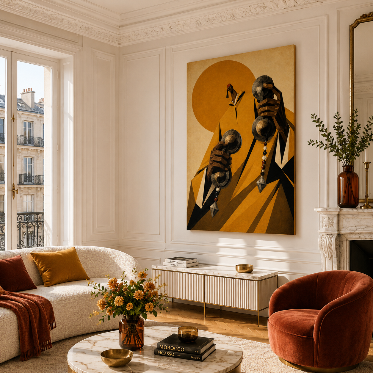 KOLORS artwork room mockup