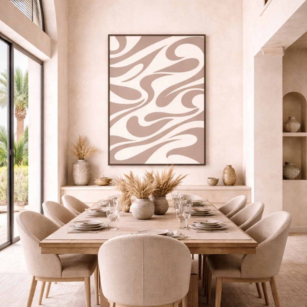 KOLORS artwork room mockup
