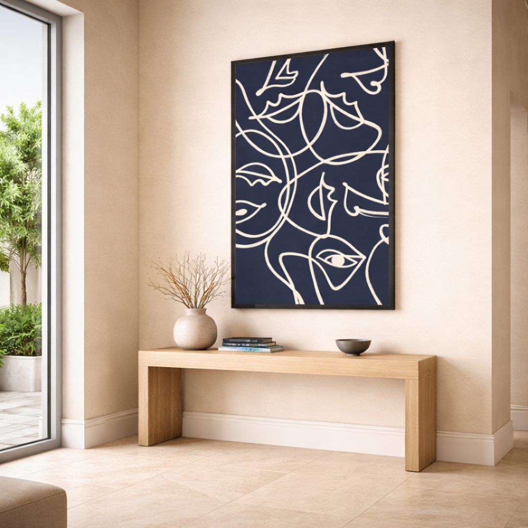 KOLORS artwork room mockup