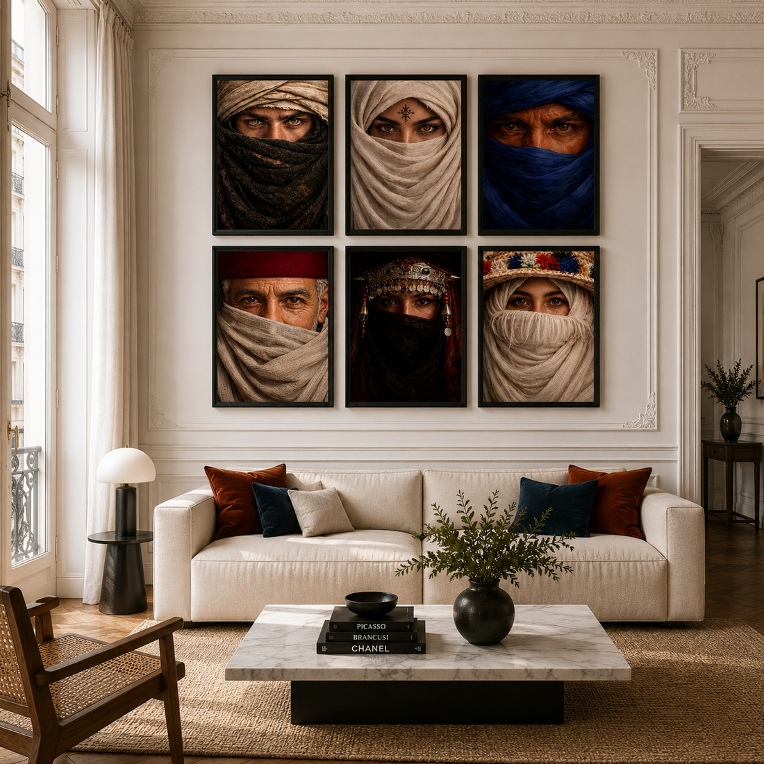 KOLORS artwork room mockup