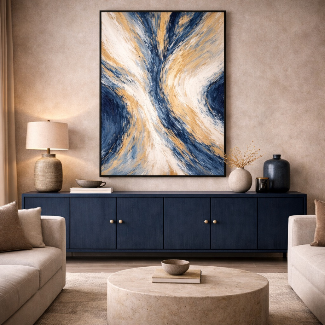 KOLORS artwork room mockup