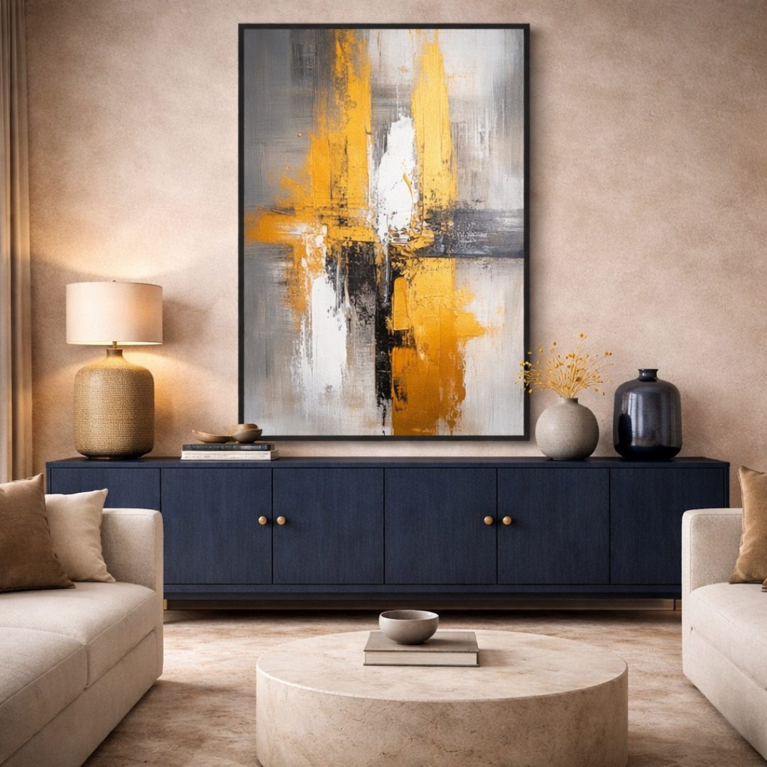 KOLORS artwork room mockup