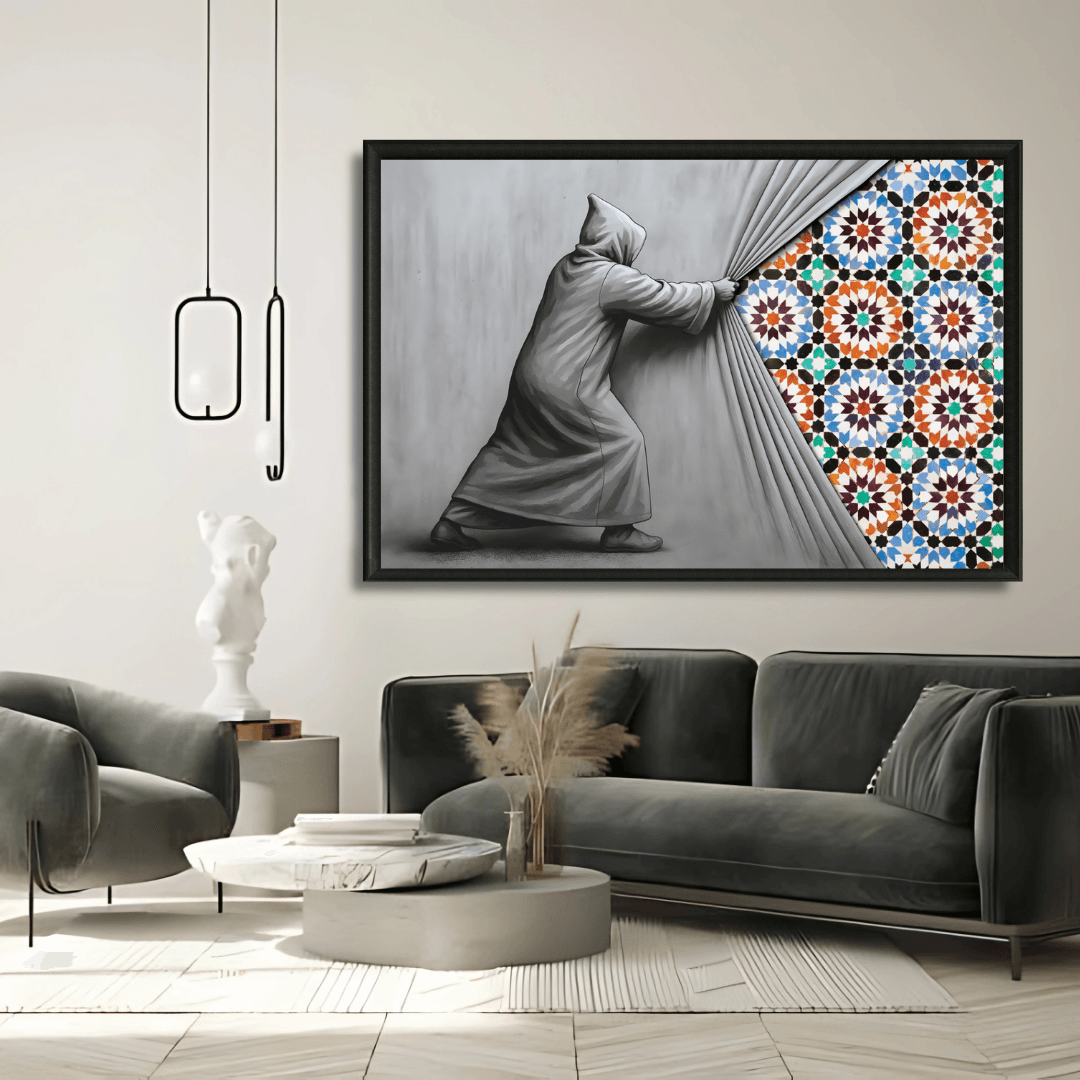 KOLORS artwork room mockup