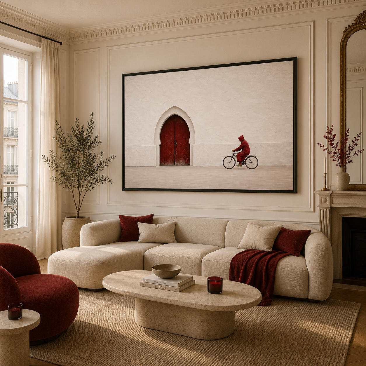 KOLORS artwork room mockup
