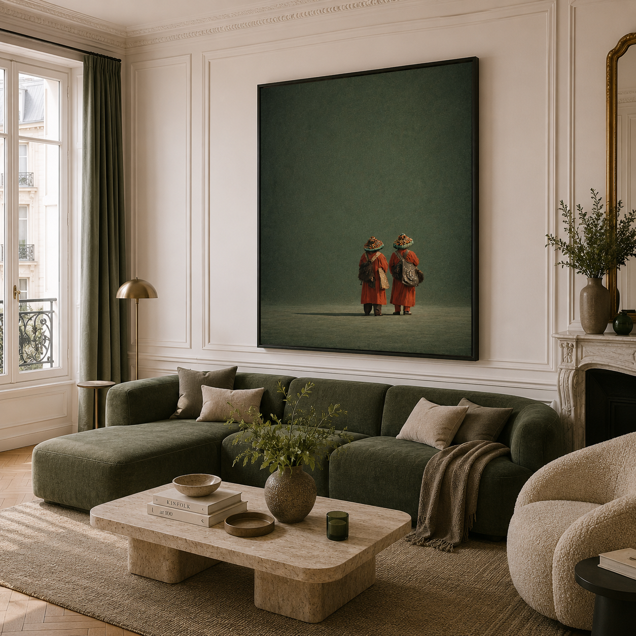 KOLORS artwork room mockup