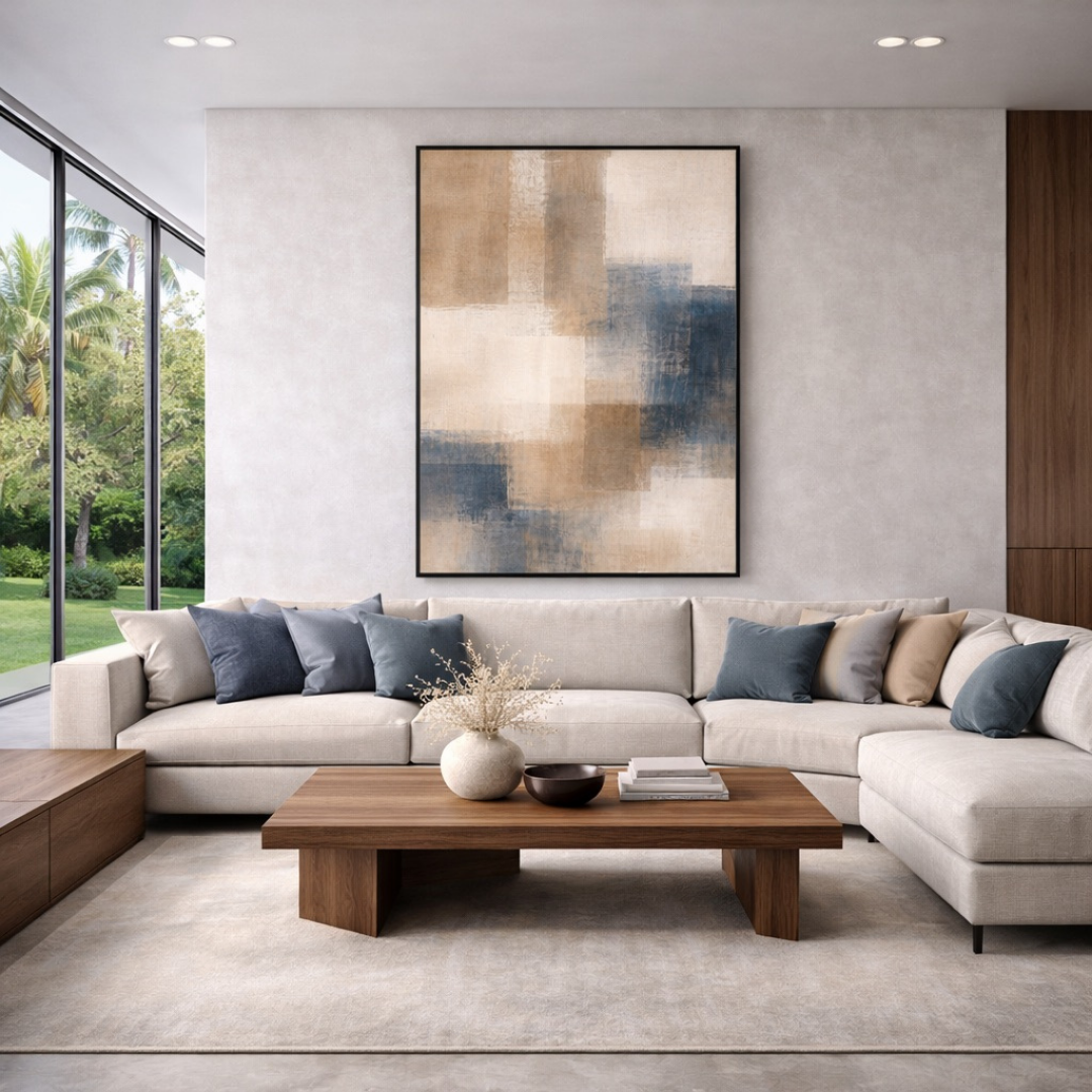 KOLORS artwork room mockup