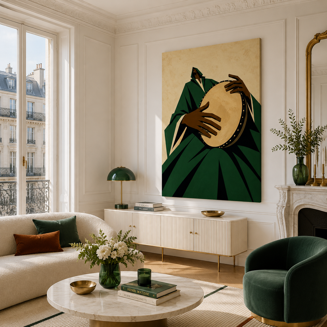 KOLORS artwork room mockup