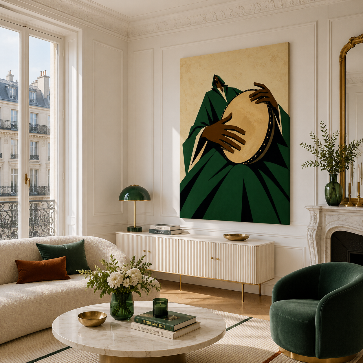 KOLORS artwork room mockup