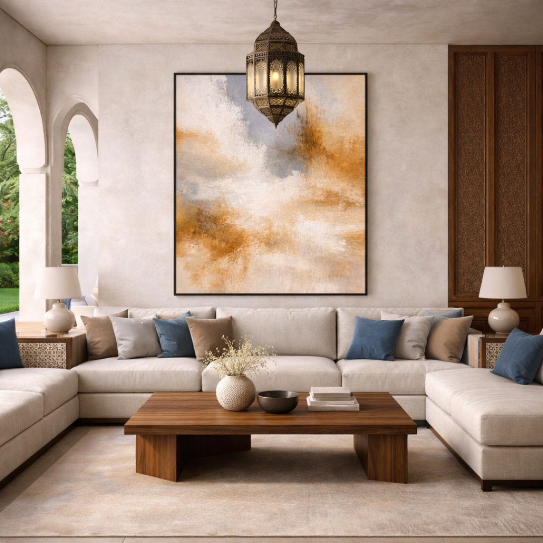 KOLORS artwork room mockup