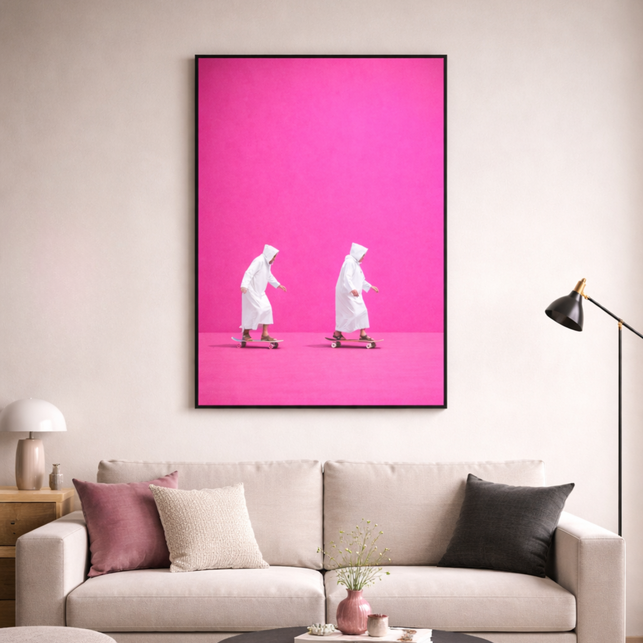 KOLORS artwork room mockup