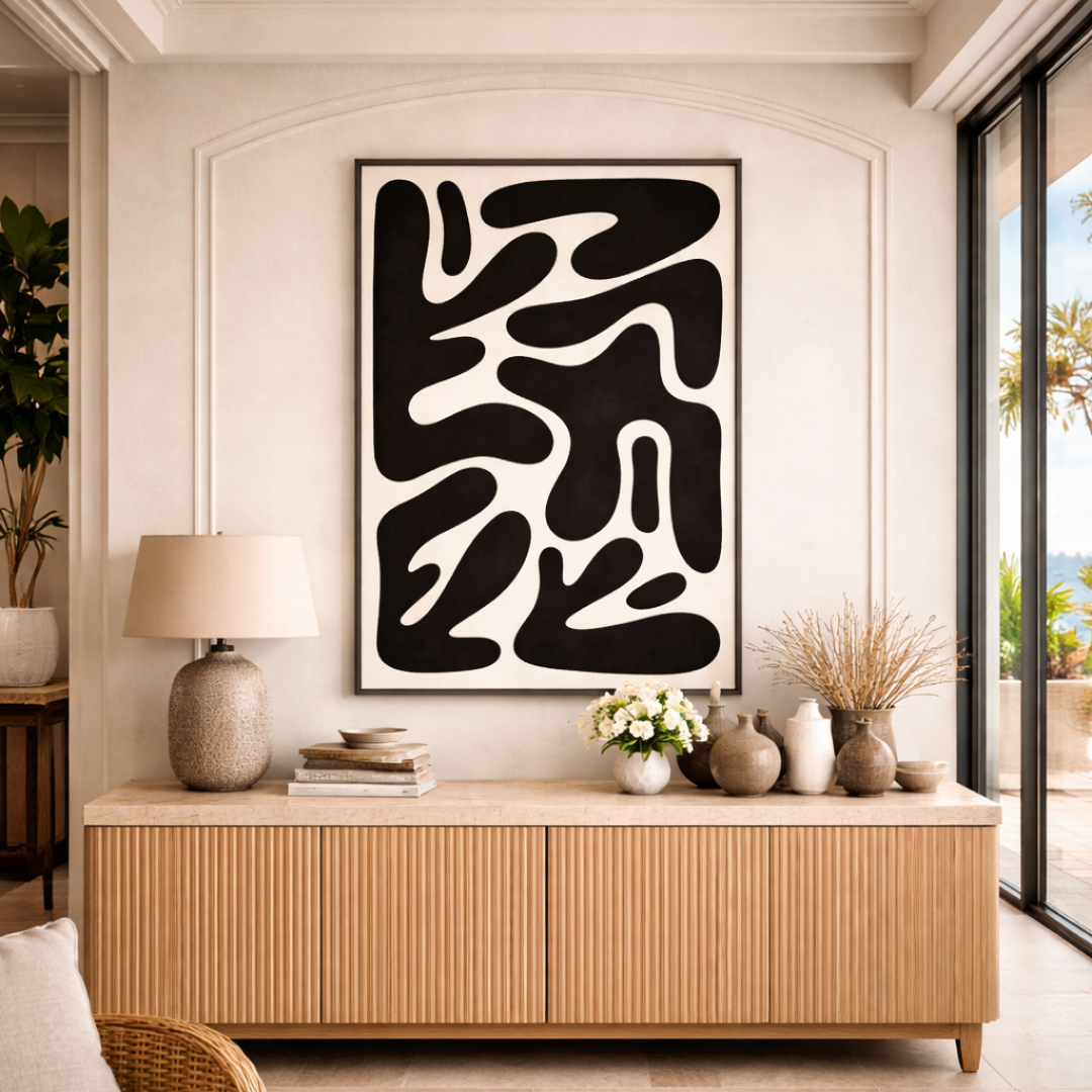 KOLORS artwork room mockup