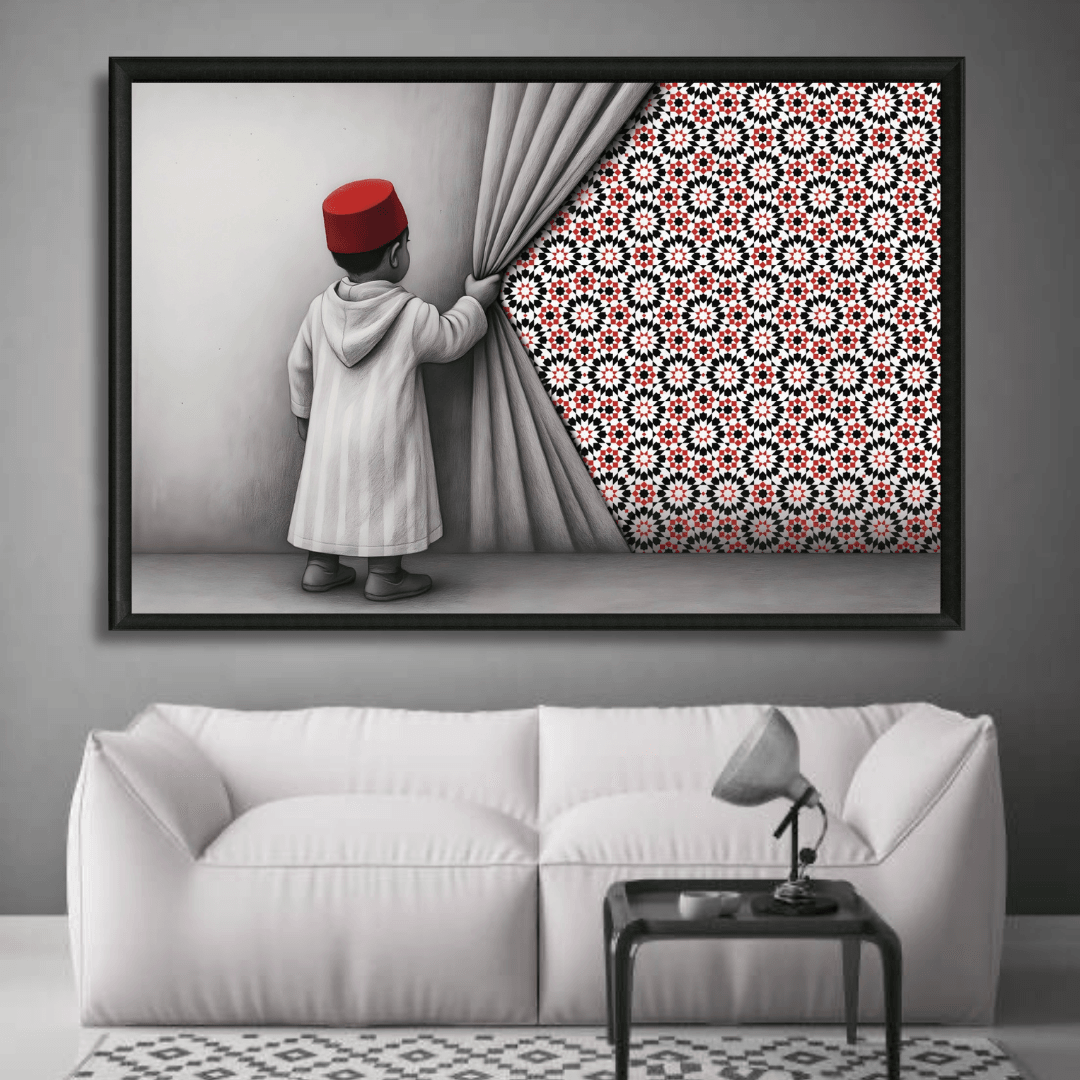 KOLORS artwork room mockup