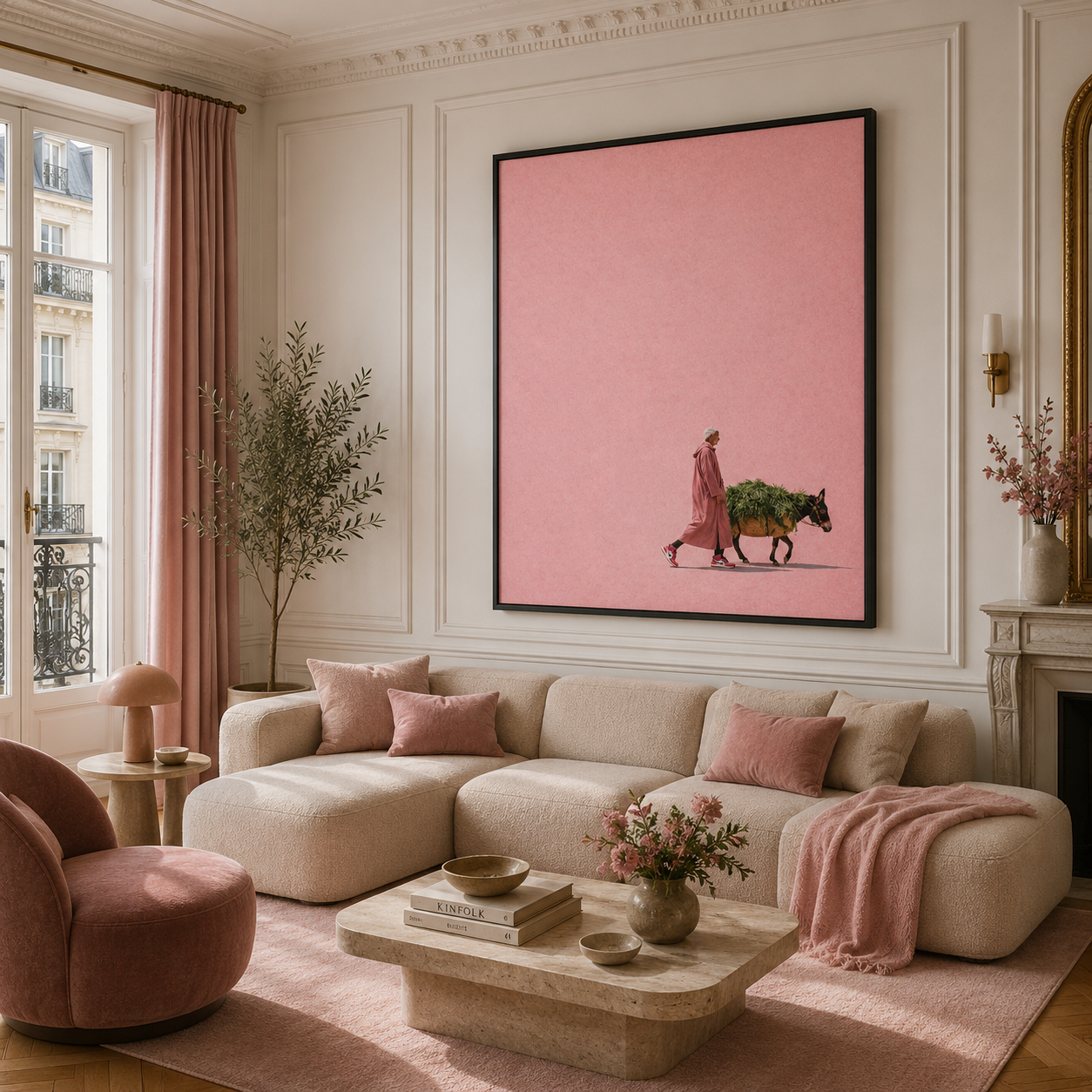 KOLORS artwork room mockup