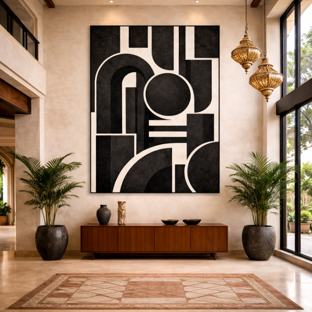 KOLORS artwork room mockup